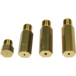 Kit dinjecteurs gaz naturel - brandt - compatible avec four et cuisinire - modles kmp1115w kmp1115w1 ...