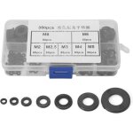 Kit de joint plat rondelle plate en plastique de 7 tailles tampons en nylon pour la plomberie