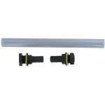 Kit de jumelage pour r�cup�rateur deau - eda - eda - 2 embouts 3 / 4 gaz - tuyau 32 cm - transparent