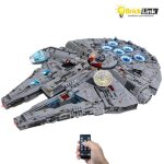 Kit led ? installation facile pour lego millennium falcon star wars? 75192 ? t�l�commande incluse