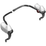 Kit levier de frein double commande et repose main paire cocotte blanc vintage vélo course 22. 2mm aluminium ... Kit levier de frein double commande et repose main paire cocotte blanc vintage vélo course 22. 2mm aluminium ...
