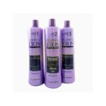 Pack lissage brsilien plstica dos fios 3 x 1 l
