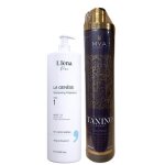 Kit lissage purple tanino mya + shampooing li�na 2 x 1 l