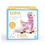 Kit de loisirs créatifs - lama - 4 cartes mosaïque 3d - multicolore - pour enfants - mixte Kit de loisirs créatifs - lama - 4 cartes mosaïque 3d - multicolore - pour enfants - mixte