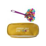 Kit loto complet 3 en 1 : 100 pions magn�tiques + baton ramasse jetons fushia + trousse rangement jaune ...