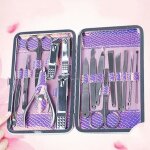 Kit manucre pedicure - coupe ongle professionnel coupe cuticule acier inoxydable - 16 pièces trousse ... Kit manucre pedicure - coupe ongle professionnel coupe cuticule acier inoxydable - 16 pièces trousse ...
