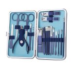 Kit manucre pedicure manucure set professionnel en acier inoxydable pour maison 18 pice coupe - ongles ...