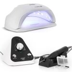 Kit manucure lampe uv led 54 w et ponceuse jsda jd8m 35 w