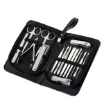 Kit manucure pédicure 16 en 1 outil de coupe - ongles complet professionnel en acier inoxydable avec ... Kit manucure pédicure 16 en 1 outil de coupe - ongles complet professionnel en acier inoxydable avec ...