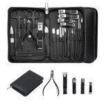Kit manucure pédicure - professionnel - 30 pièces - acier inoxydable - multifonction - portable Kit manucure pédicure - professionnel - 30 pièces - acier inoxydable - multifonction - portable