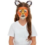 Kit maquillage et accessoires tigre enfant - smiffys - orange - mixte - a partir de 3 ans - int�rieur ...