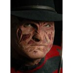 Kit de maquillage prosthtique freddy krueger - effets spciaux halloween - masque de visage moiti moul ...