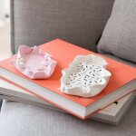 Kit de modelage - creativ company - argile autodurcissante - 2 pcs - blanc - diy