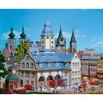 Kit de mod�lisme - faller - rathaus mit feuerwache - adulte - 250x260x340 mm - multicolore - plastique ...