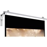 Kit de montage lumene pour cran de projection - blanc laqu - 2 supports muraux