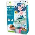 Kit de mosaïques autocollantes sirènes - sycomore - loisirs créatifs pour enfant dès 5 ans Kit de mosaïques autocollantes sirènes - sycomore - loisirs créatifs pour enfant dès 5 ans