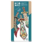 Kit mosa�que sabre pirate - djeco - activit� manuelle pour enfant - mosa�que m�tallis�e