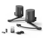 Kit moteur de portail deux battants - avidsen - orane connect - connect� - jusqu� 250 kg par vantail ...