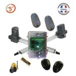 Kit de motorisation à 2 battants double vantaux ea b370 - 2 vérins télescopiques pour portail battant ... Kit de motorisation à 2 battants double vantaux ea b370 - 2 vérins télescopiques pour portail battant ...