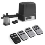 Kit motorisation connecte - extel - xc500 - 8m / 500kg - 4 tlcommandes - application extel umii