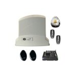 Kit motorisation portail coulissant - king gates - dykit24 / 400g8 - 400kg max - 24v - semi - intensif ...