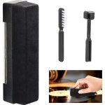 Kit de nettoyage pour disques vinyles - nettoyant pour disques - brosse pour disques et brosse � aiguilles ...