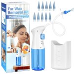 Kit nettoyage oreille - manuel lave - oreille - sans risque adulte enfant - enl�ve c�rumen - hygi�ne ...