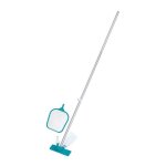 Kit de nettoyage piscine jusqu� 396m - bestway - aquaclear - �puisette et t�te daspirateur