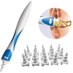 Kit doutils de nettoyage doreille dissolvant de cire doreille outil de retrait de cire doreille en spirale ...