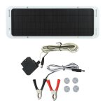 Kit de panneaux solaires 12v 5w en silicium monocristallin professionnel efficace portable pour voiture ...