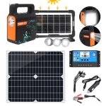 Kit de panneau solaire 300w gnrateur dnergie solaire contrleur de chargeur de batterie 100a 12v
