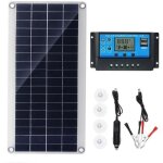 Kit de panneau solaire 300w - zor� - 12v - r�gulateur de charge 20a - flexible - 435x200x2. 5 mm - sortie ...