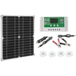 Kit panneau solaire 40w chargeur 60a 12v avec controllerbejoey