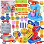 Kit p�te � modeler enfants 46 pi�ces avec outils pour hamburgersp�tes et glacesensemble cr�atif avec ...