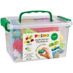 Kit de p�te � modeler primo 290citygf sans gluten - mallette avec 6 b�tonnets et 13 accessoires ville ...