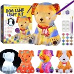 Kit de peinture chien veilleuse 3d lampe cadeau garcon fille 6 7 8 9 10 11 ans loisir cr�atif bricolage ...