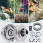 Kit de pignon de rim  tambour 3 / 8 7t pour lembrayage pour la trononneuse stihl 038 048