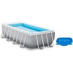 Kit piscine prism frame rect tubulaire (l)400 x (l)200 x (h)100m et p�diluve