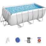 Kit piscine hors sol tubulaire bestway power steel? - 412 x 201 x 122 cm - rectangulaire (pompe de filtration ...