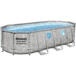 Kit piscine hors sol tubulaire bestway - power steel - 549 x 274 x 122 cm - ovale (filtre  cartouche ...