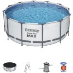 Kit piscine hors sol tubulaire bestway steel pro max - 366 x 122 cm - ronde (livrée avec un filtre à ... Kit piscine hors sol tubulaire bestway steel pro max - 366 x 122 cm - ronde (livrée avec un filtre à ...