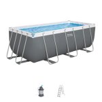 Kit piscine hors sol tubulaire bestway - steel pro max? - 412 x 201 x 122 cm - rectangulaire (filtre ... Kit piscine hors sol tubulaire bestway - steel pro max? - 412 x 201 x 122 cm - rectangulaire (filtre ...