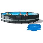 Kit piscine ultra xtr ronde tubulaire (ø)610 x (h)122m et pédiluve Kit piscine ultra xtr ronde tubulaire (ø)610 x (h)122m et pédiluve