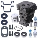 Kit de piston cylindre de 44 mm pour husqvarna 445 445e 450 450 rancher roueur de tronçonneuse Kit de piston cylindre de 44 mm pour husqvarna 445 445e 450 450 rancher roueur de tronçonneuse