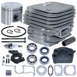 Kit de piston de cylindre de 48 mm pour husqvarna 61 268 272 garde  huile de palette