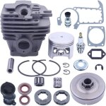 Kit de piston de cylindre de 49 mm pour stihl ms361 pi�ces de remplacement de tron�onneuses avec embrayage ...