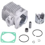 Kit piston cylindre de remplacement pour moteur 2 temps 49 cm� mini moto quad pocket bike mini motocross ...