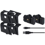Kit play & charge pour manette - pdp - xbox one et series xs - noir