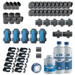 Kit de plomberie diam�tre 50 mm pour construction de piscine