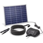Kit pompe solaire bassin premium 2500l - 50w